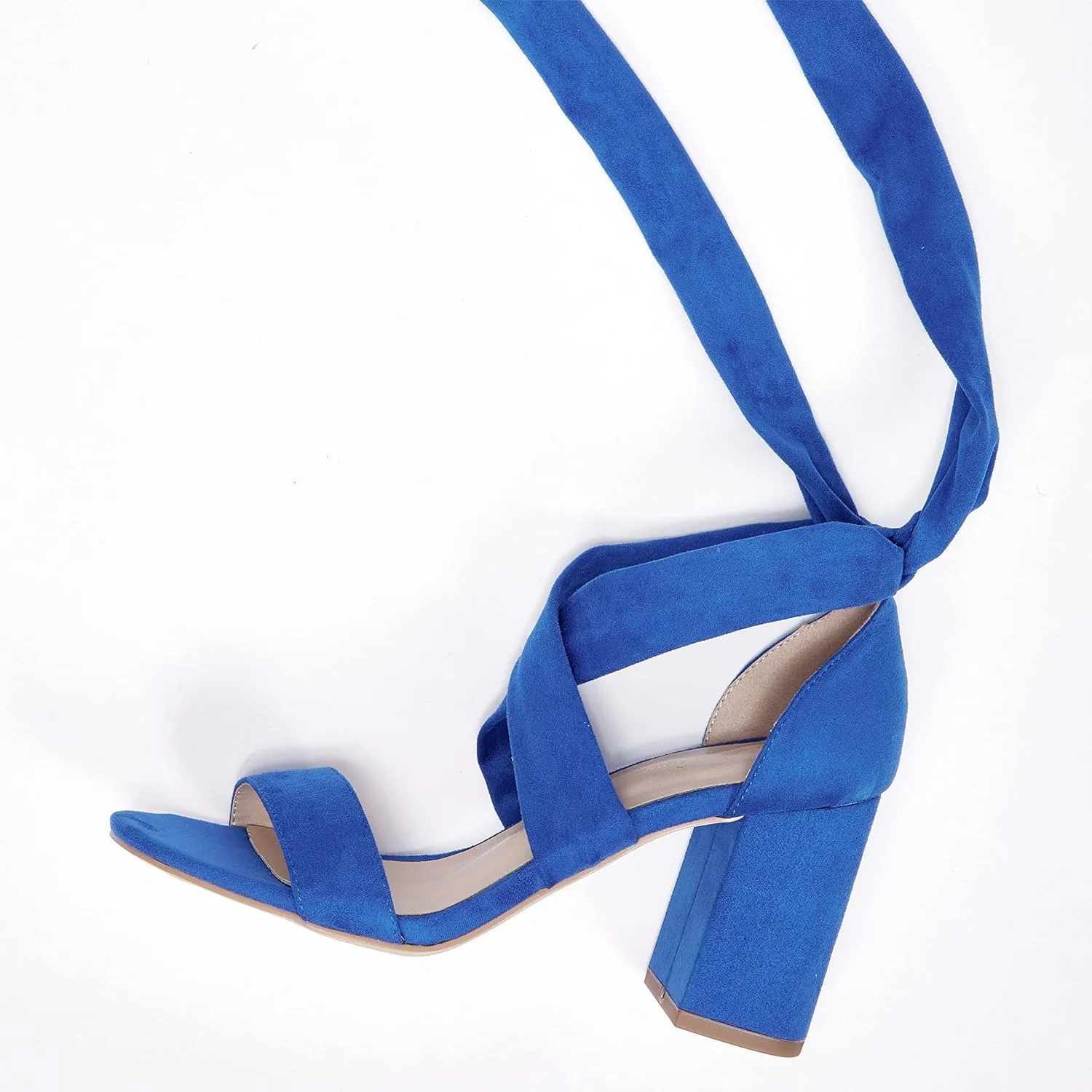 Elisabet Tang Women's Sandals Chunky Heels Lace Up Block Heels Open Toe Crisscross Strappy sandals Heel Sandals Fashsion Casual Prom Shoes For Women