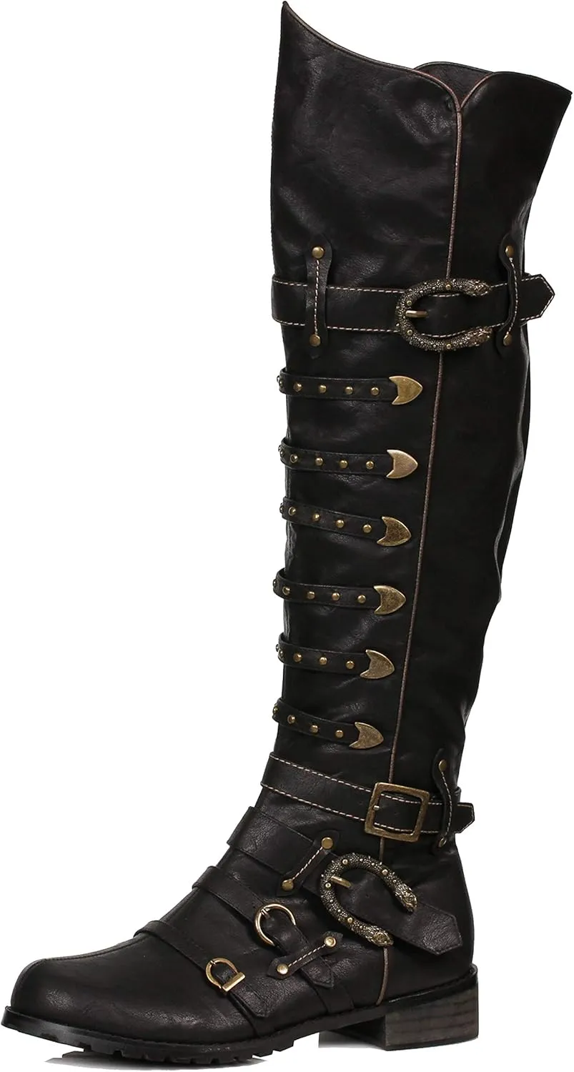 Ellie Shoes Men's 158-punk Combat Boot