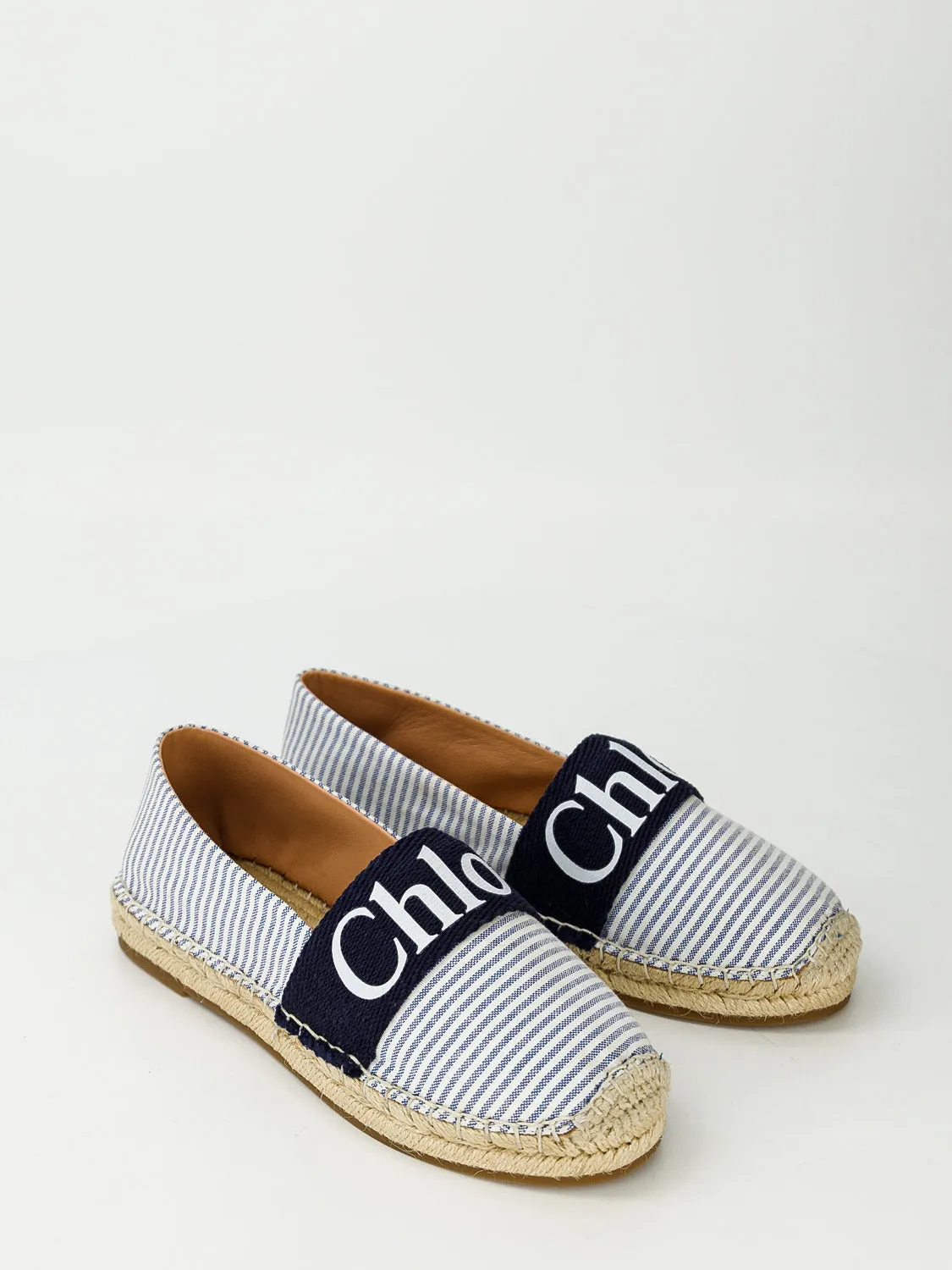 Espadrilles Hellblau