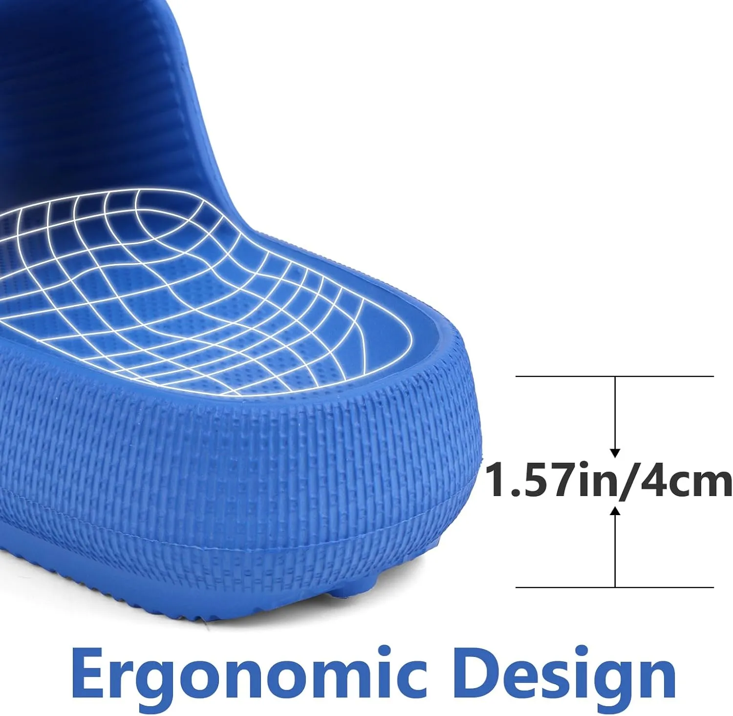 FJWYSANGU Kids Cloud Slides丨Boys Girls Bathroom Shower Sandals丨Open Toe Thick Sole Slip on Slippers丨Summer Non-slip Beach Pool Shoes