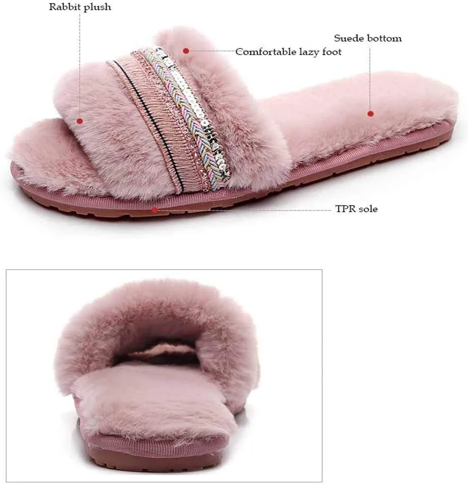 Flip Flop,Faux Sliders, Shoes Rubber Sole Slippers Sandals Short Trim Slider Open Toe Flat Sandals Non-slip Wear-resistant Sole