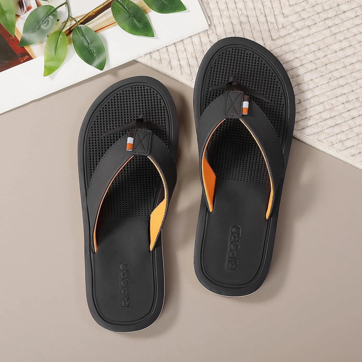 Flip Flops for Men Thong Sandals Comfortable Fashion Casual Sandals Indoor Outdoor Summer