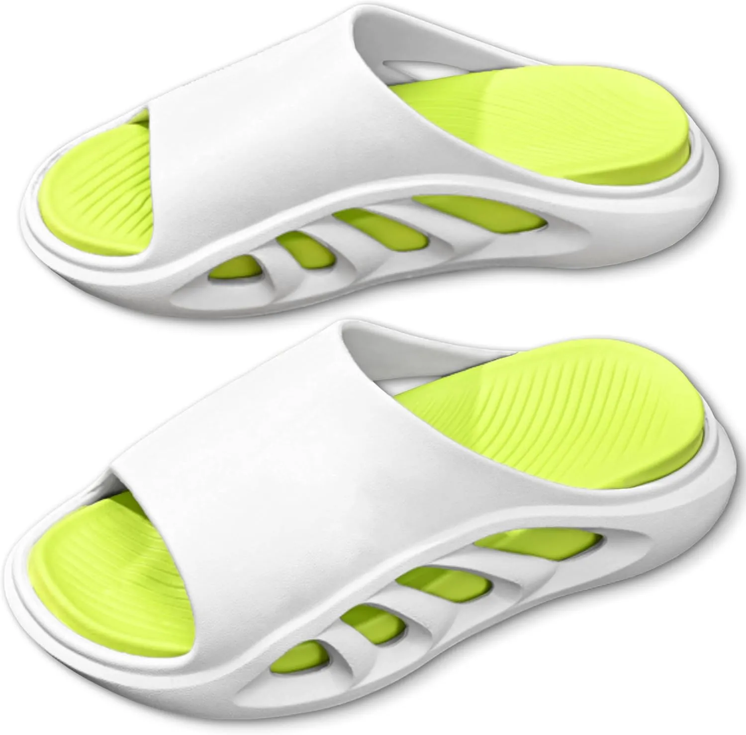 Floats Cloud Slippers for Women and Men, Pillow House Slippers Shower Shoes Indoor Slides Bathroom Sandals, Ultimate Comfort, Lightweight, Thick Sole, Non-Slip, Easy to Clean