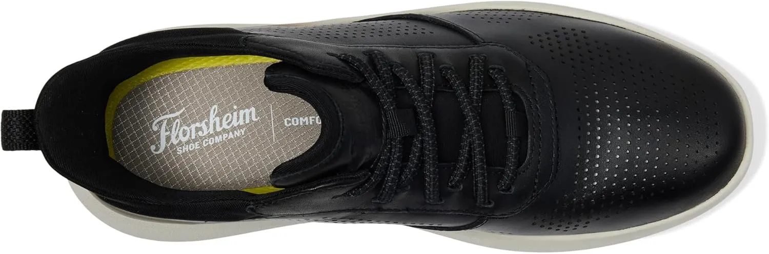 Florsheim Men's Fleet Perf Toe Elastic Lace Sneakers