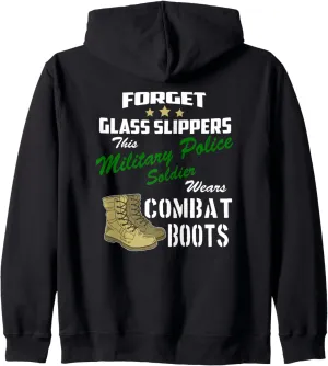 Forget Glass Slippers this MP wears Combat Boots Ladies MP Zip Hoodie