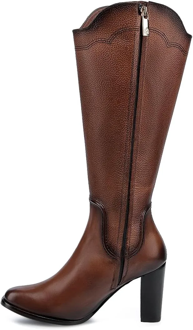 FRANCO CUADRA Boot for Women in Genuine Leather 6G5TVTV Honey