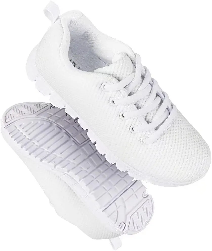 GIFTPUZZ Children Running Shoes for Girls Boys Breathable Mesh Walking Shoes Jogging Hiking Sneakers