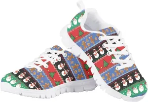 GIFTPUZZ Kids Running Shoes for Boys Girl Walking Non Slip Casual Sneakers Casual Platform Flat