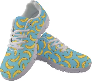 GIFTPUZZ Mens Lace Up Athletic Trainers Running Sneakers Wedge Breathable Gym Lightweight Sports Tennis Shoes