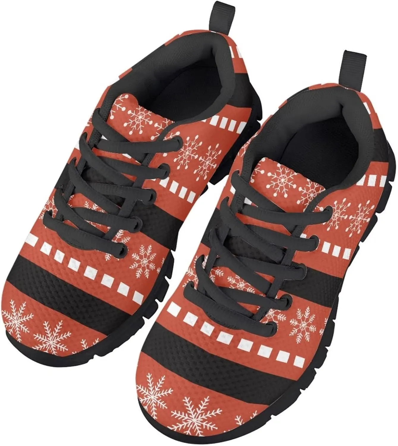 GIFTPUZZ Unisex-Child Non-Slip Runner Sneaker Walking Shoes Casual Breathable Athletic Sport Sneakers