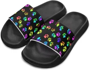 Girls Cloud Slides for Kids Cartoon Sandals Unisex Comfortable Non-slip Shower Shoes Thick Sole for Indoor & Outdoor Gifts