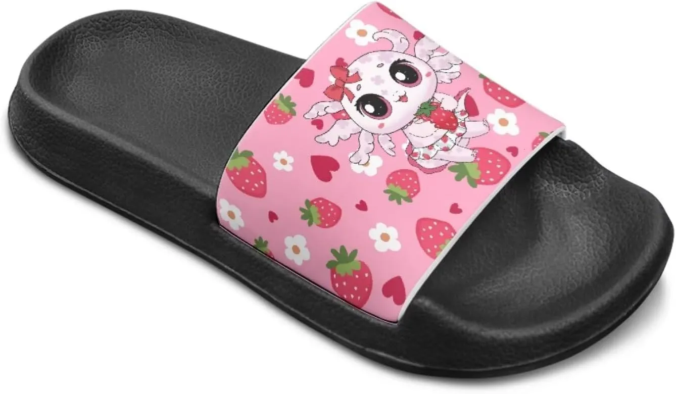 Girls Slides Cute Animal Pool Slides for Kids Summer Beach Shower Slide Sandals