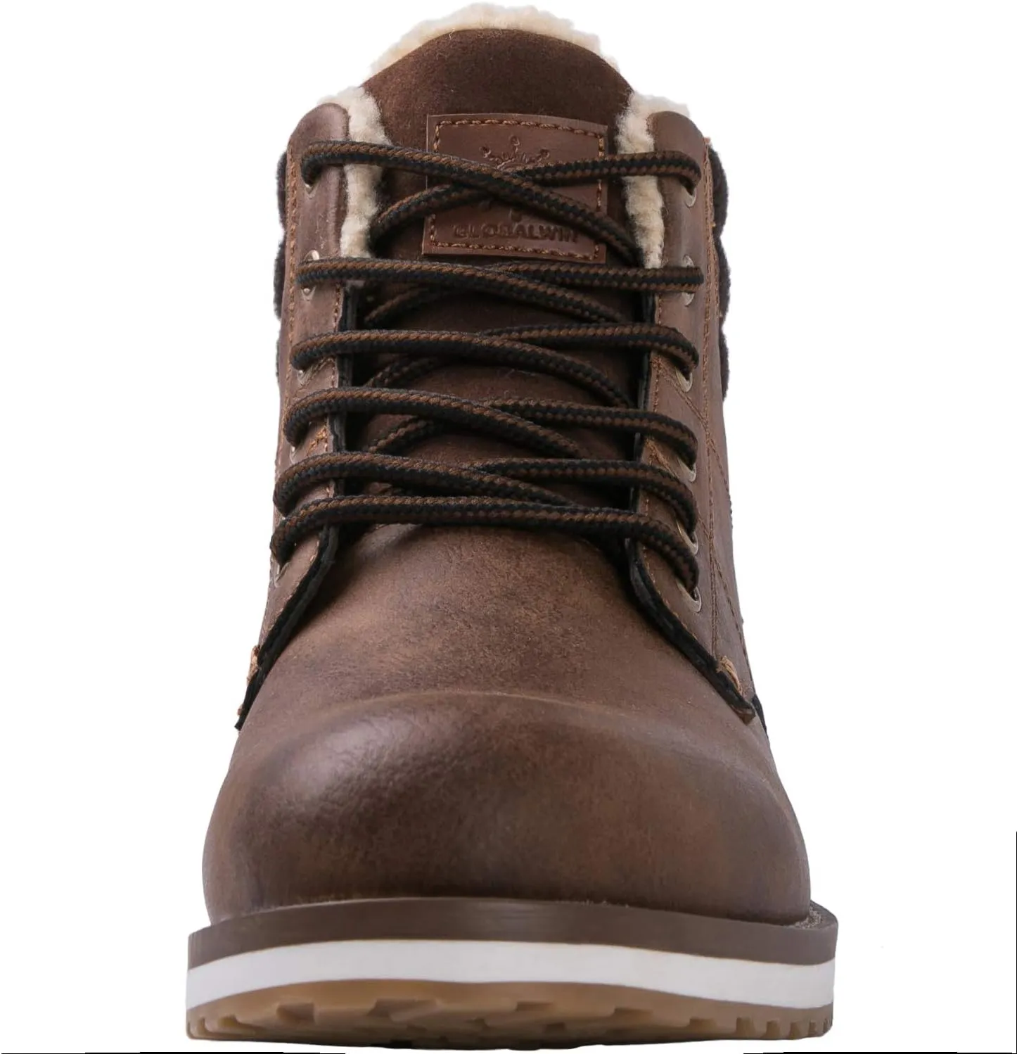 GLOBALWIN Men's Moc Toe Winter Combat Boots