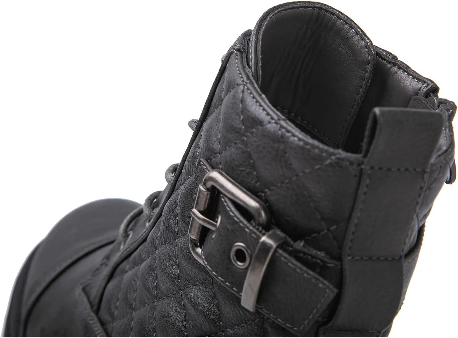 GLOBALWIN Women's Combat Boots Ankle Booties Fashion Comfortable Boots For Women