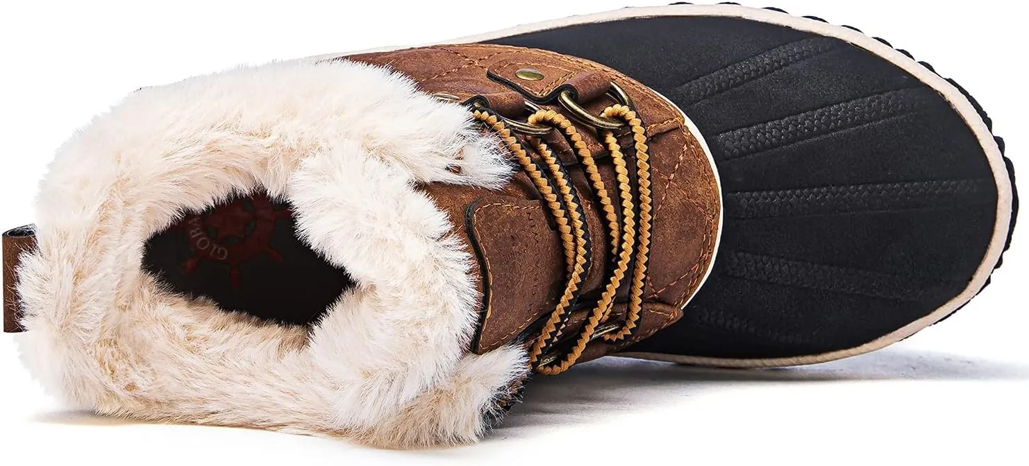GLOBALWIN Women's Winter Boots Ankle Boots