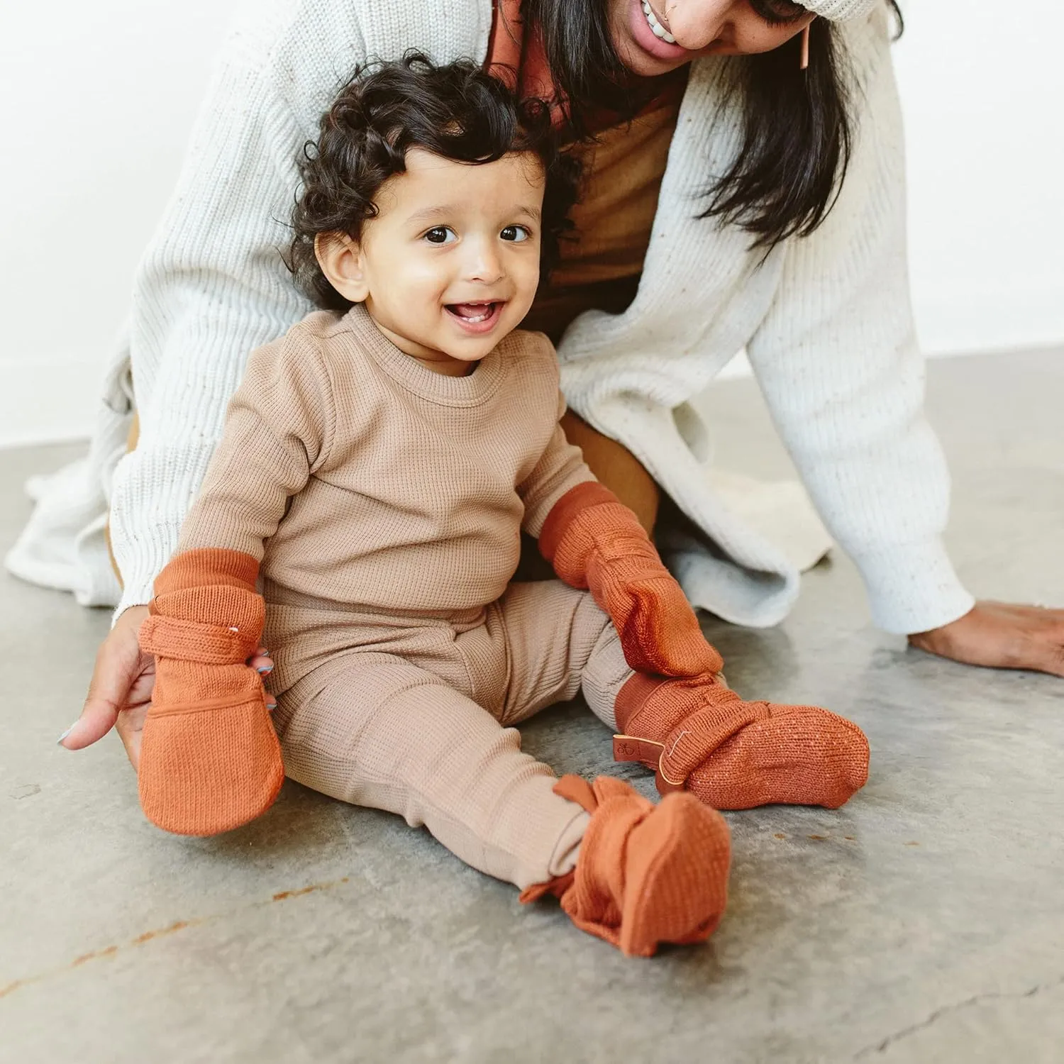goumikids Organic Cotton Knit Boots