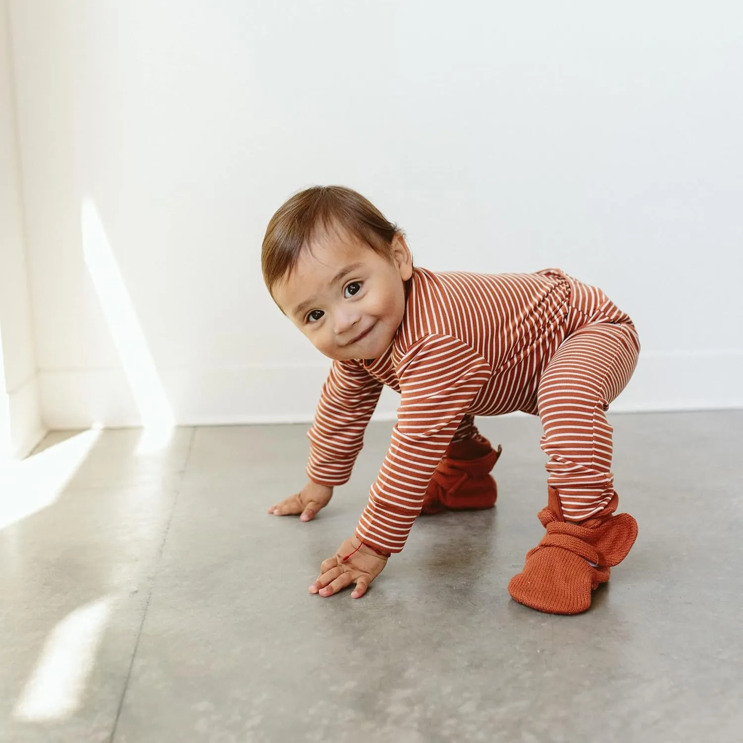 goumikids Organic Cotton Knit Boots