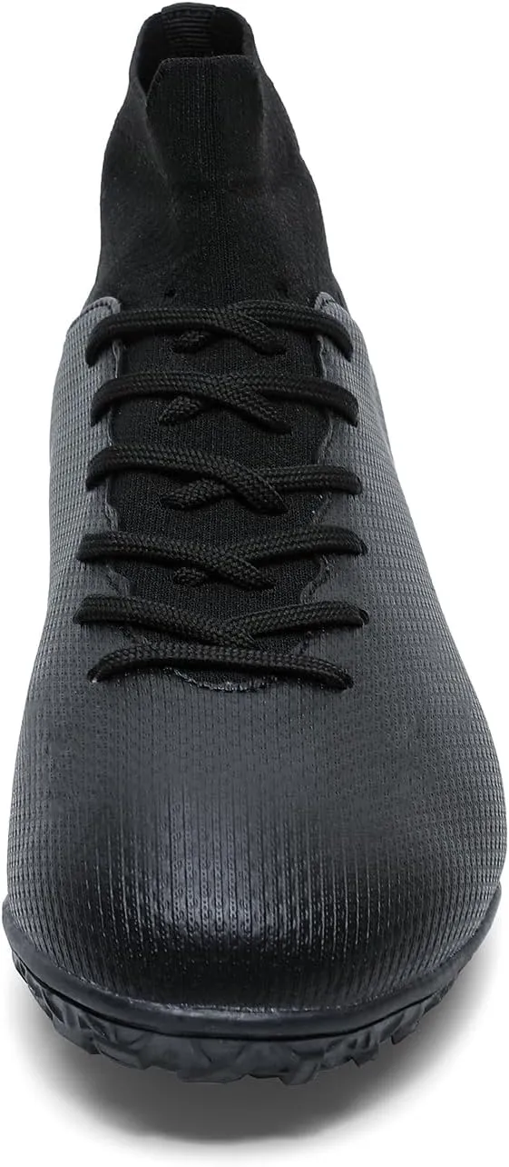 HaloTeam Men's Soccer Shoes Cleats Professional High-Top Breathable Athletic Football Boots for Outdoor Indoor TF/AG 3US-11US