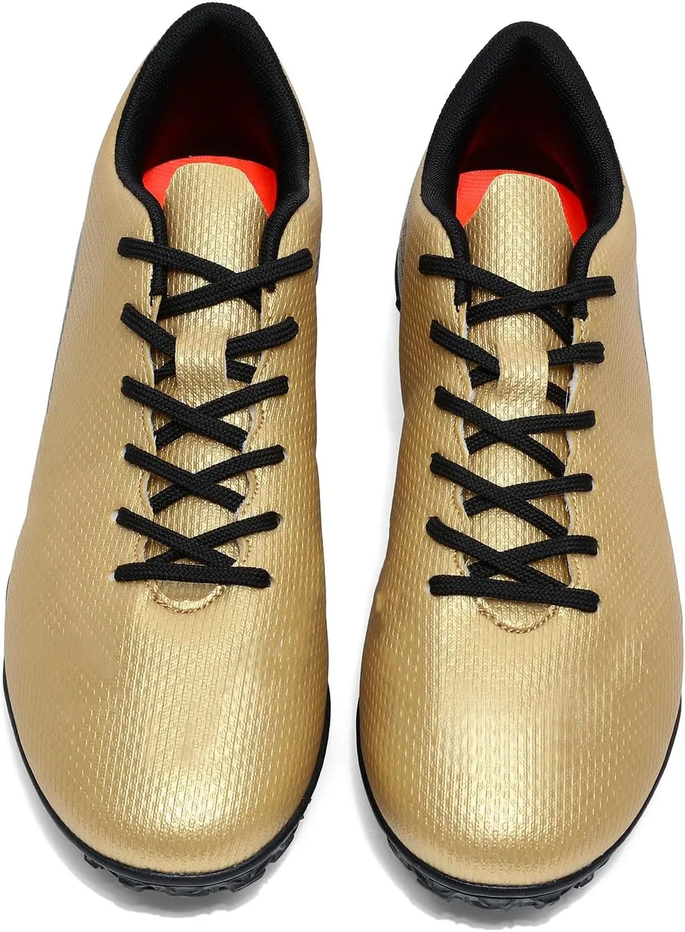 HaloTeam Men's Soccer Shoes Cleats Professional High-Top Breathable Athletic Football Boots for Outdoor Indoor TF/AG 3US-11US