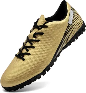 HaloTeam Men's Soccer Shoes Cleats Professional High-Top Breathable Athletic Football Boots for Outdoor Indoor TF/AG 3US-11US