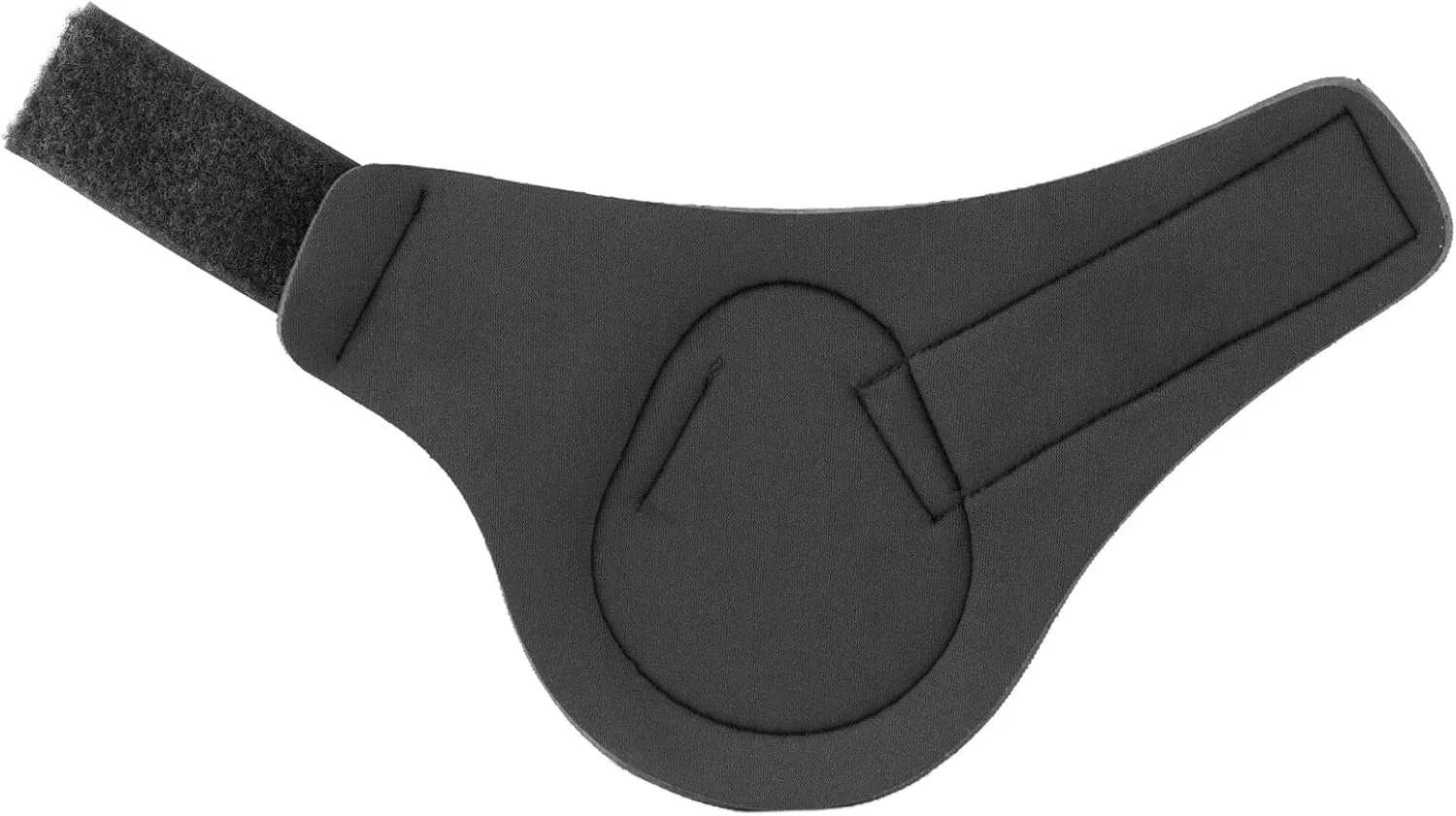 HORZE Chicago Fetlock Rear Boots | Lightweight, Adjustable, Jumping Horse Boots (Pair) - Black - Horse