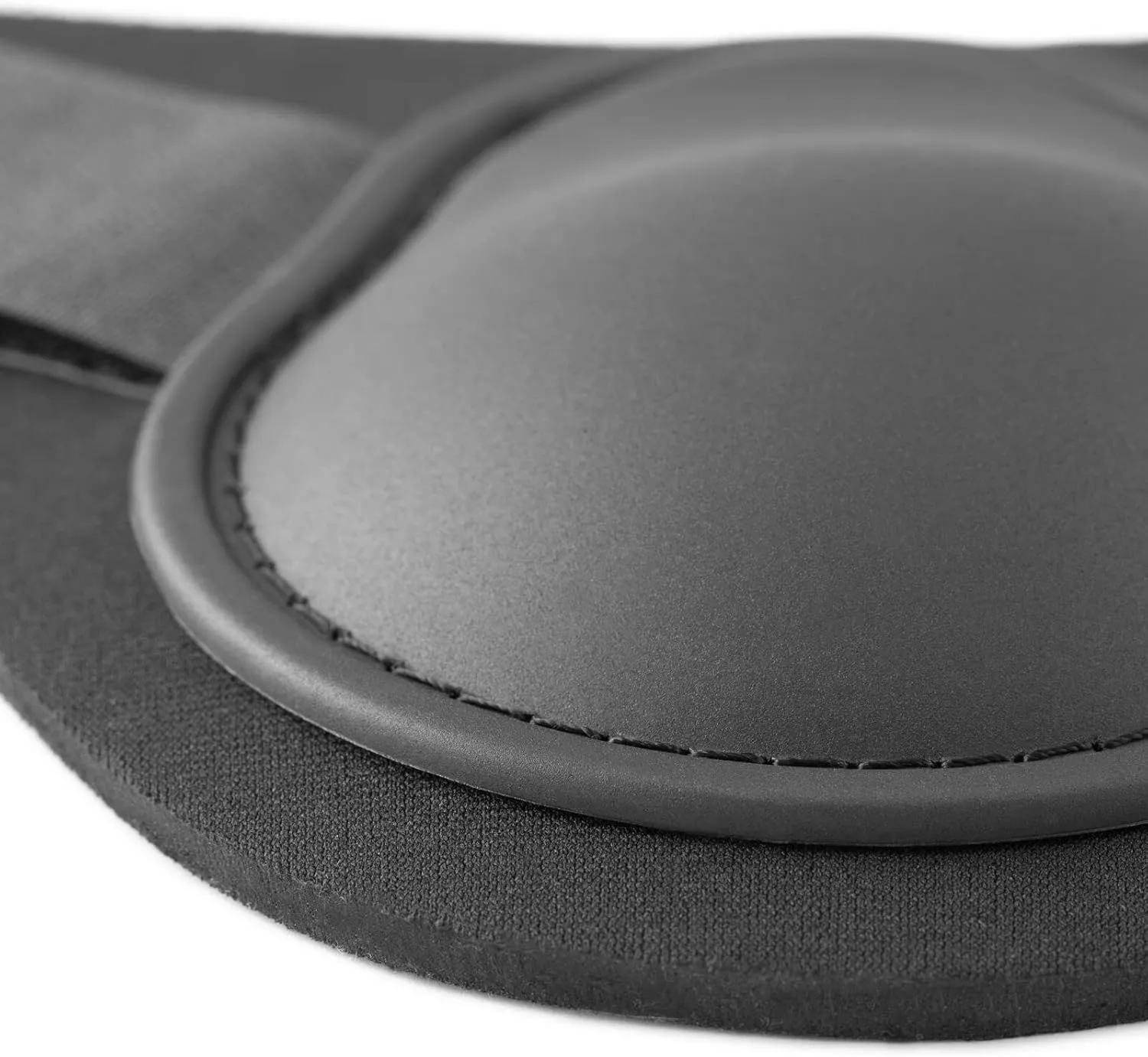 HORZE Chicago Fetlock Rear Boots | Lightweight, Adjustable, Jumping Horse Boots (Pair) - Black - Horse