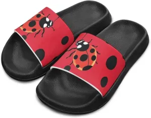 Howilath Cute Animal Print Slide Sandal for Kids Open Toe Summer Slippers EVA Sole Anti-Skid Slide Camping Hiking Shoes