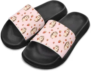 Howilath Cute Animal Print Slide Sandal for Kids Open Toe Summer Slippers EVA Sole Anti-Skid Slide Camping Hiking Shoes