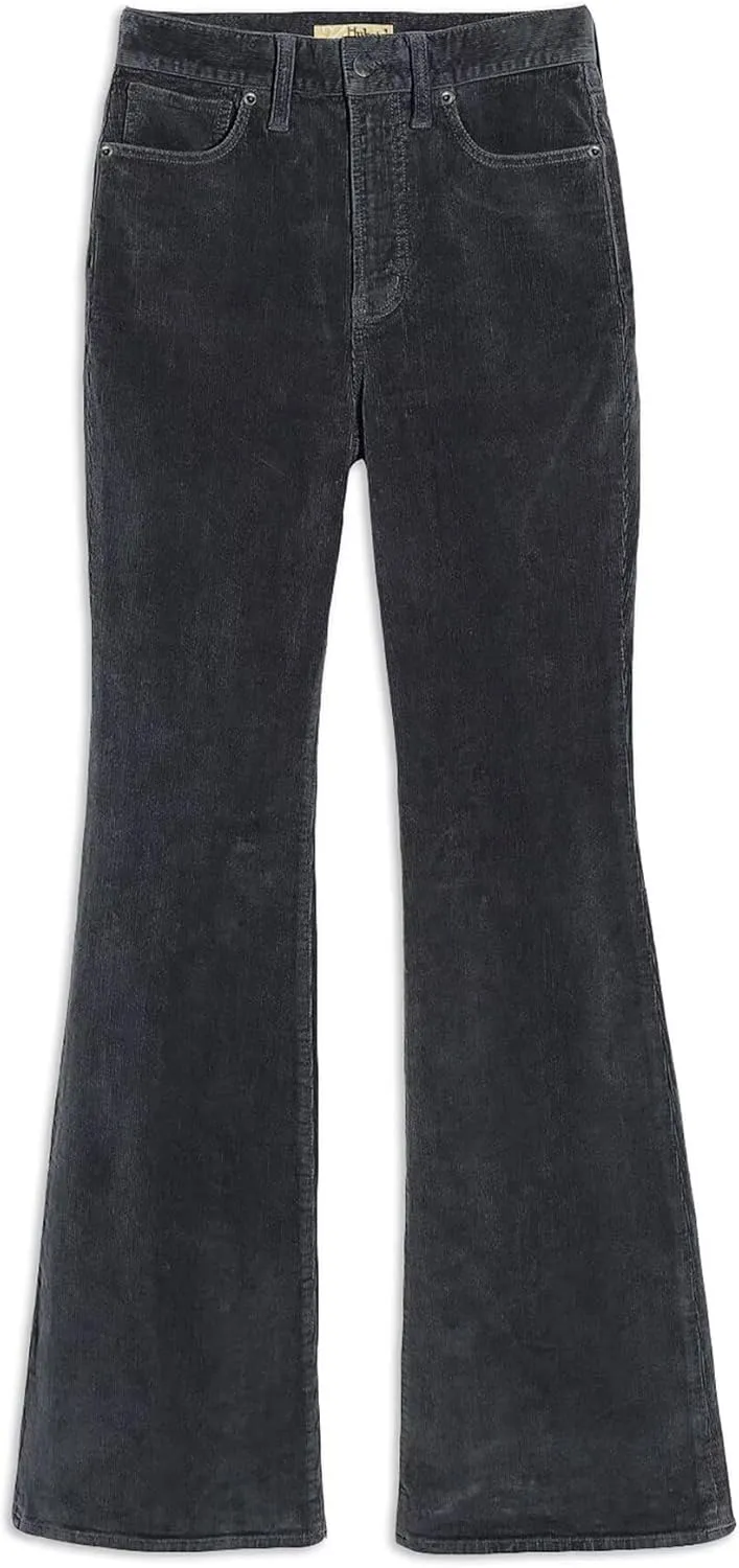 Hybrid & Company Super Comfy Stretch Women 5 Pockets Corduroy Boot Cut Pants