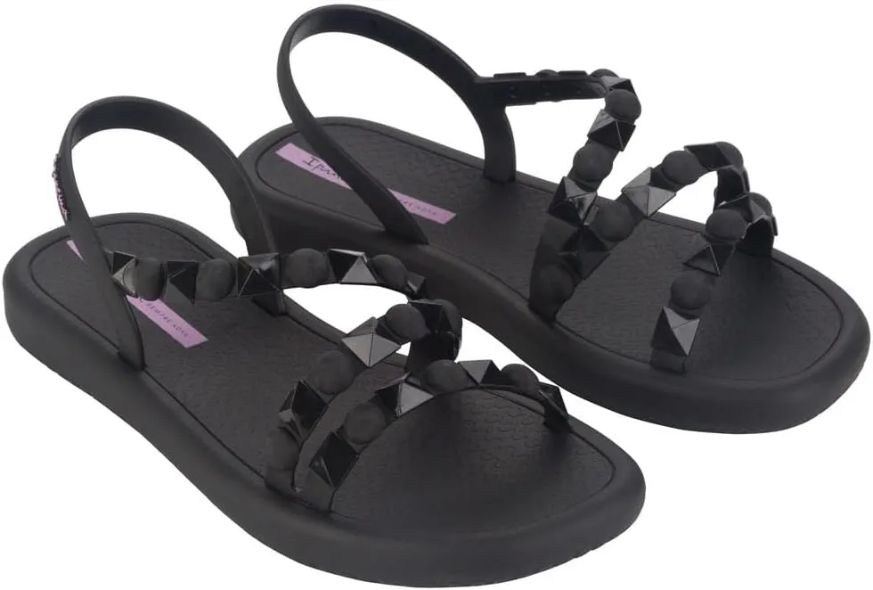 Ipanema Meu Sol Flatform Womens Sandals - Studded Sandals for Women, Flat Sandals, Strappy Sandals, Comfy Dressy Women Sandals, Summer Dress Sandals w/Backstrap, Easy Clean