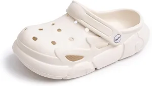 ISINER Boys Girls Toddler Clogs Garden Glogs Sandals Cute Summer Water Shoes Slip On Clogs Indoor Outdoor Children Beach Pool Shoes
