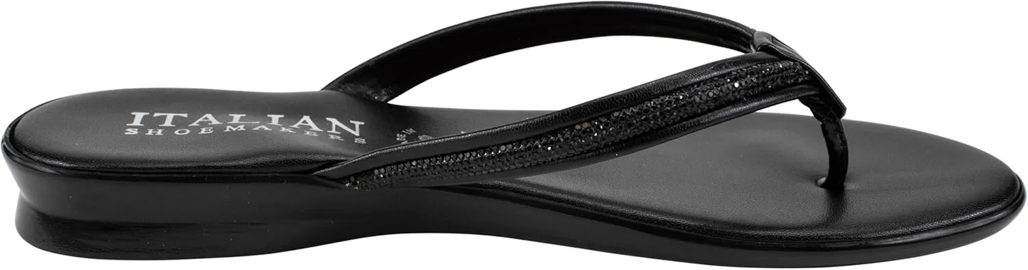ITALIAN Shoemakers Wilda Women's Comfort Thong Sandal for Women