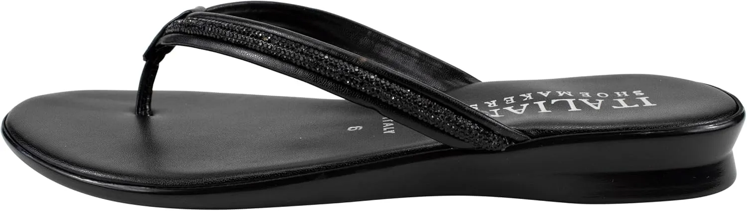 ITALIAN Shoemakers Wilda Women's Comfort Thong Sandal for Women