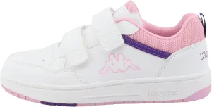 Kappa Girl's 95k0513002 Trainers, Pink Viola White, 2 AU