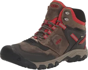 KEEN Men's Ridge Flex Mid Height Waterproof Hiking Boots