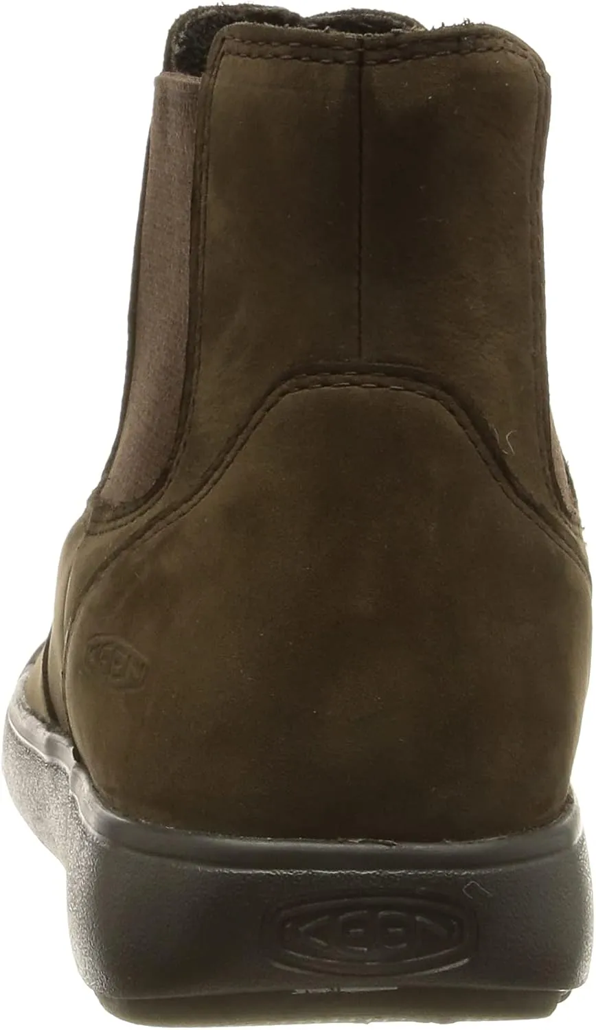 KEEN Women's Elena Pull on Comfortable Chelsea Boot