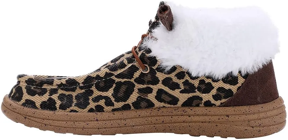 Lamo Women's Cassidy Shoes for Women - Matte Rich Suede and Textile Upper - Lightweight Women Footwear Faux Fur Lined, 100% Australian Sheepskin Footbed LITE EVA Outsole