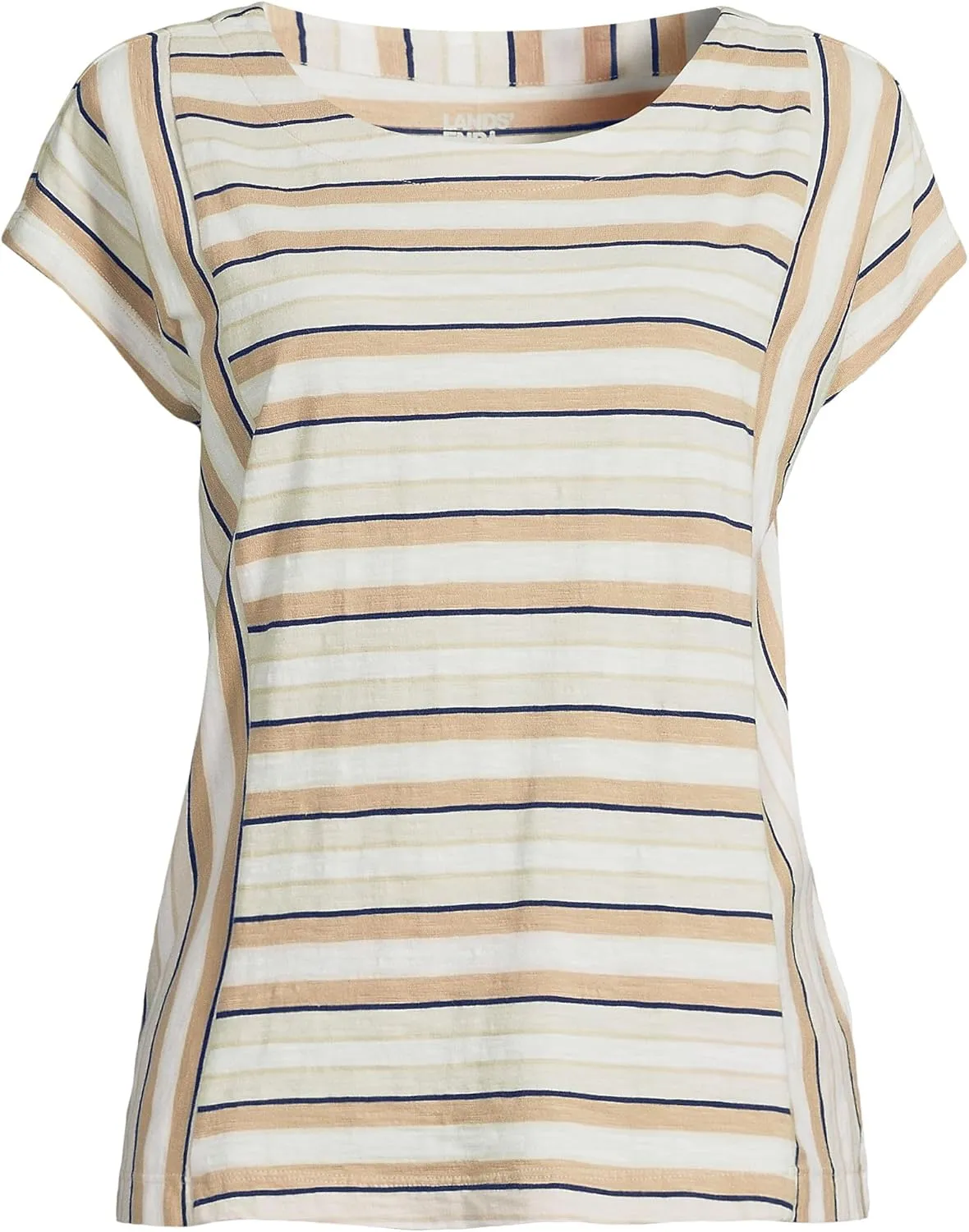 Lands' End Women's Slub Wedge T-Shirt