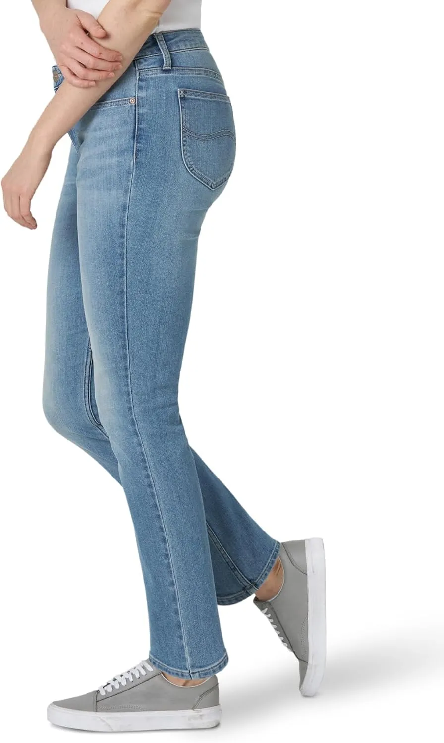 Lee Women's Legendary Mid Rise Straight Leg Jean