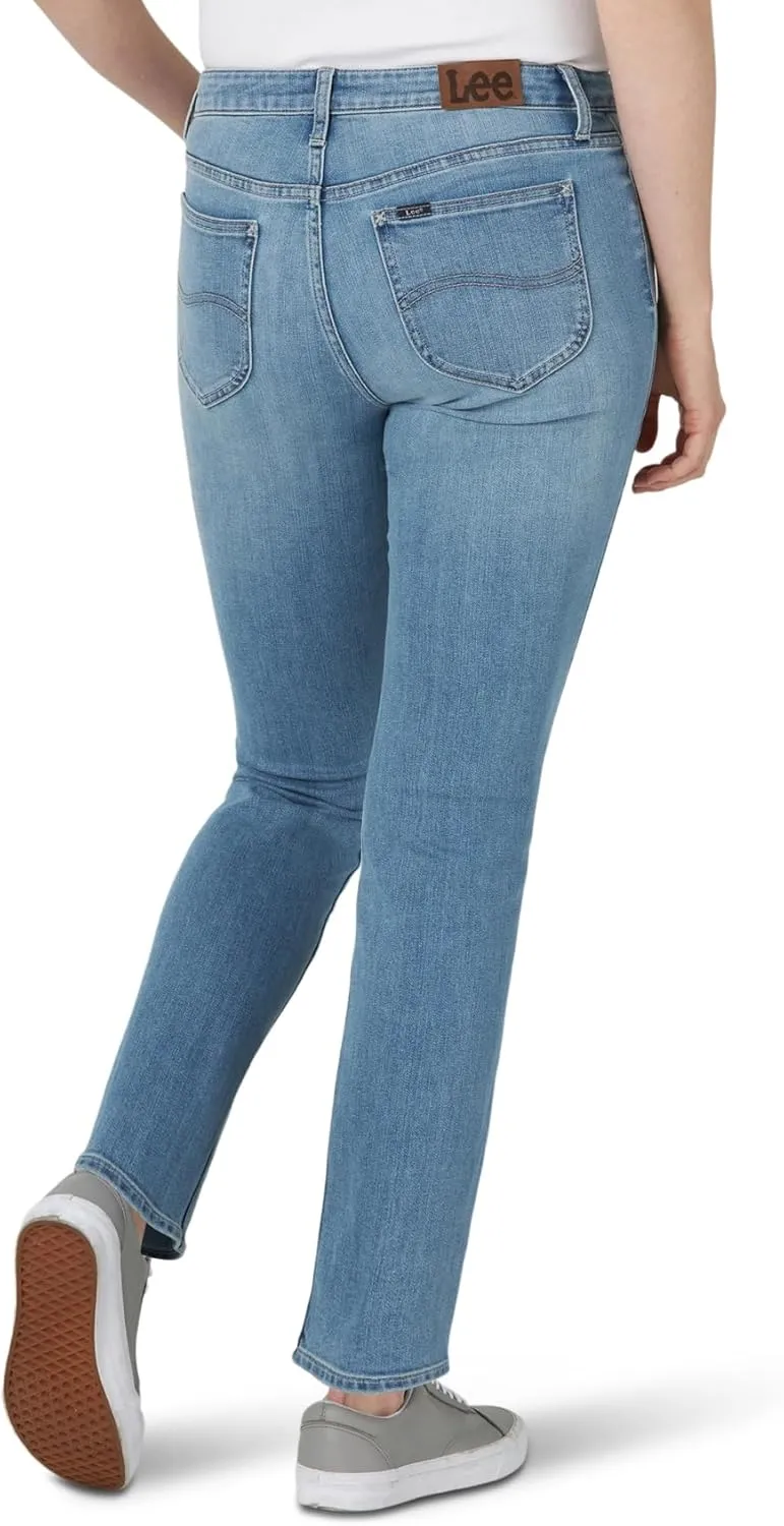 Lee Women's Legendary Mid Rise Straight Leg Jean