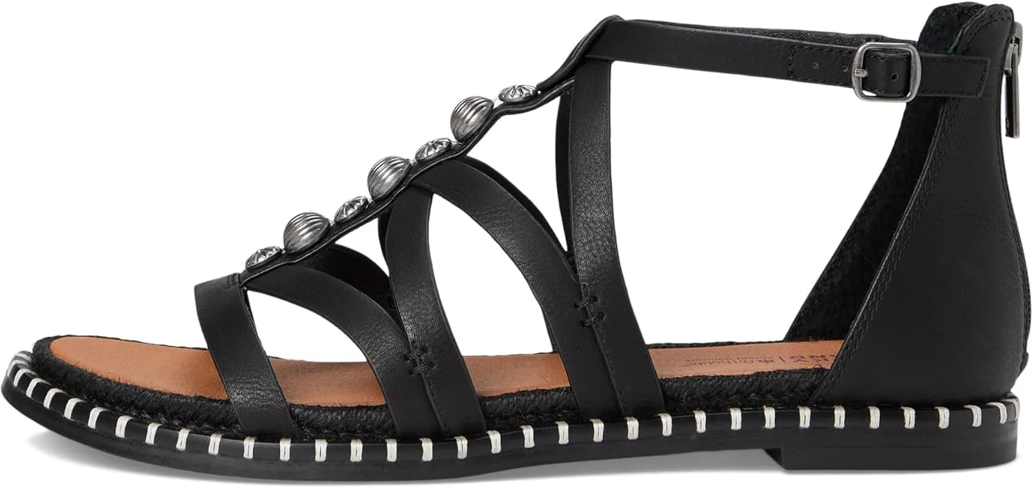Lucky Brand Women's Korina Beaded Gladiator Sandals Flat