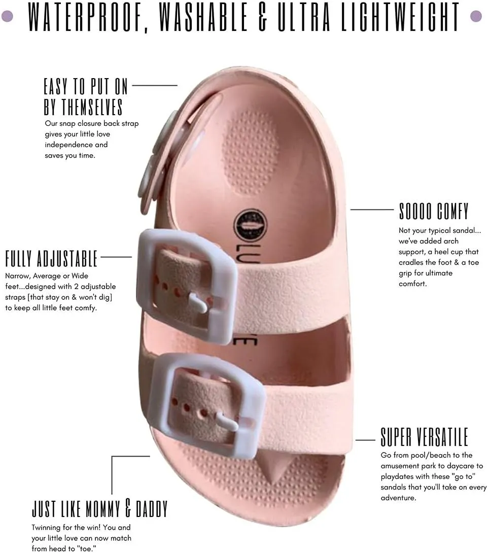 Lucky Love Toddler Water Shoes for Girls & Boys
