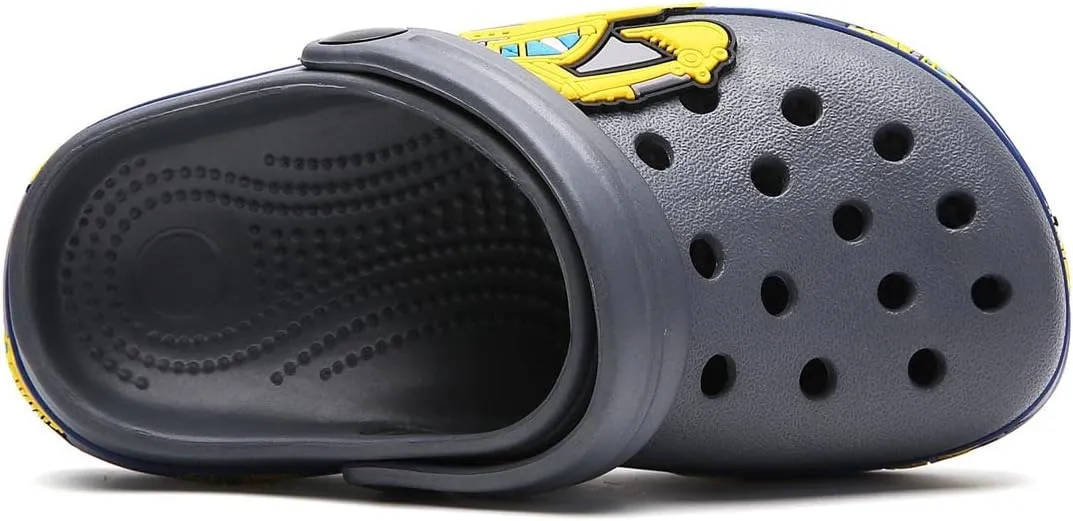 Meidiastra Kids Boys Girls Cartoon Clogs Slippers Toddler Slip On Lightweight Beach Pool Sandals