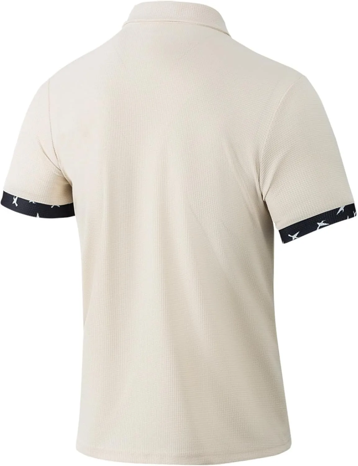 Men's Button Down Shirts Summer Short Sleeve Hawaiian Shirts Business Casual Shirts Wrinkle Free Waffle Shirts