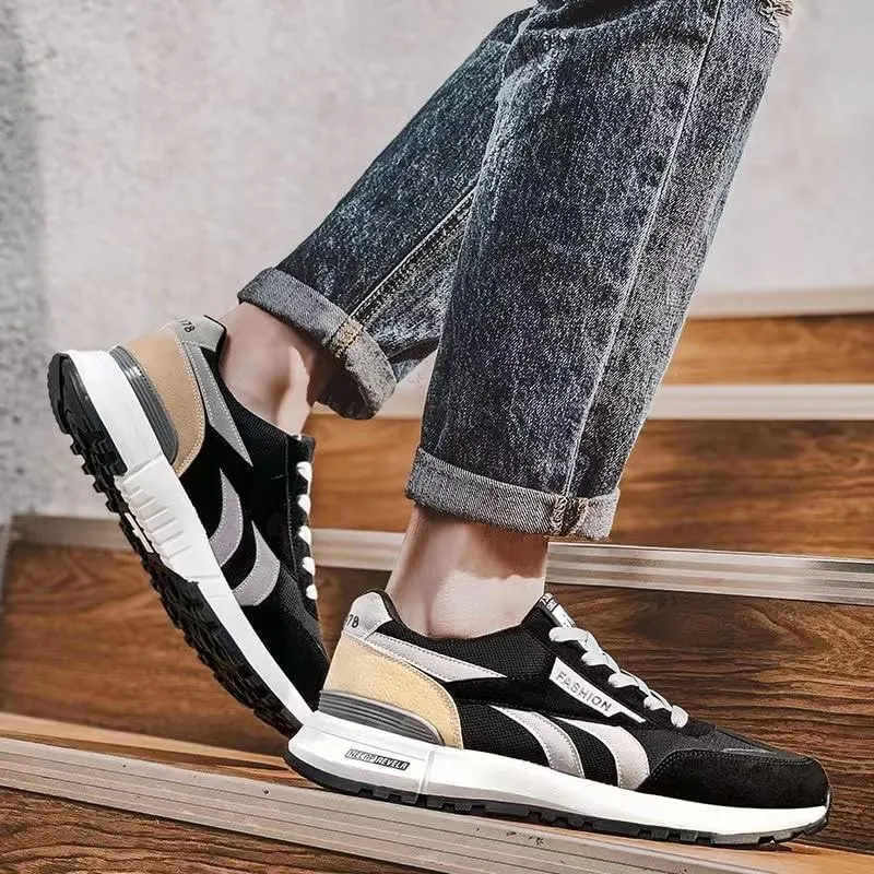Men's Fashion Casual Sneakers Breathable Comfortable Forrest Shoes Running Shoes