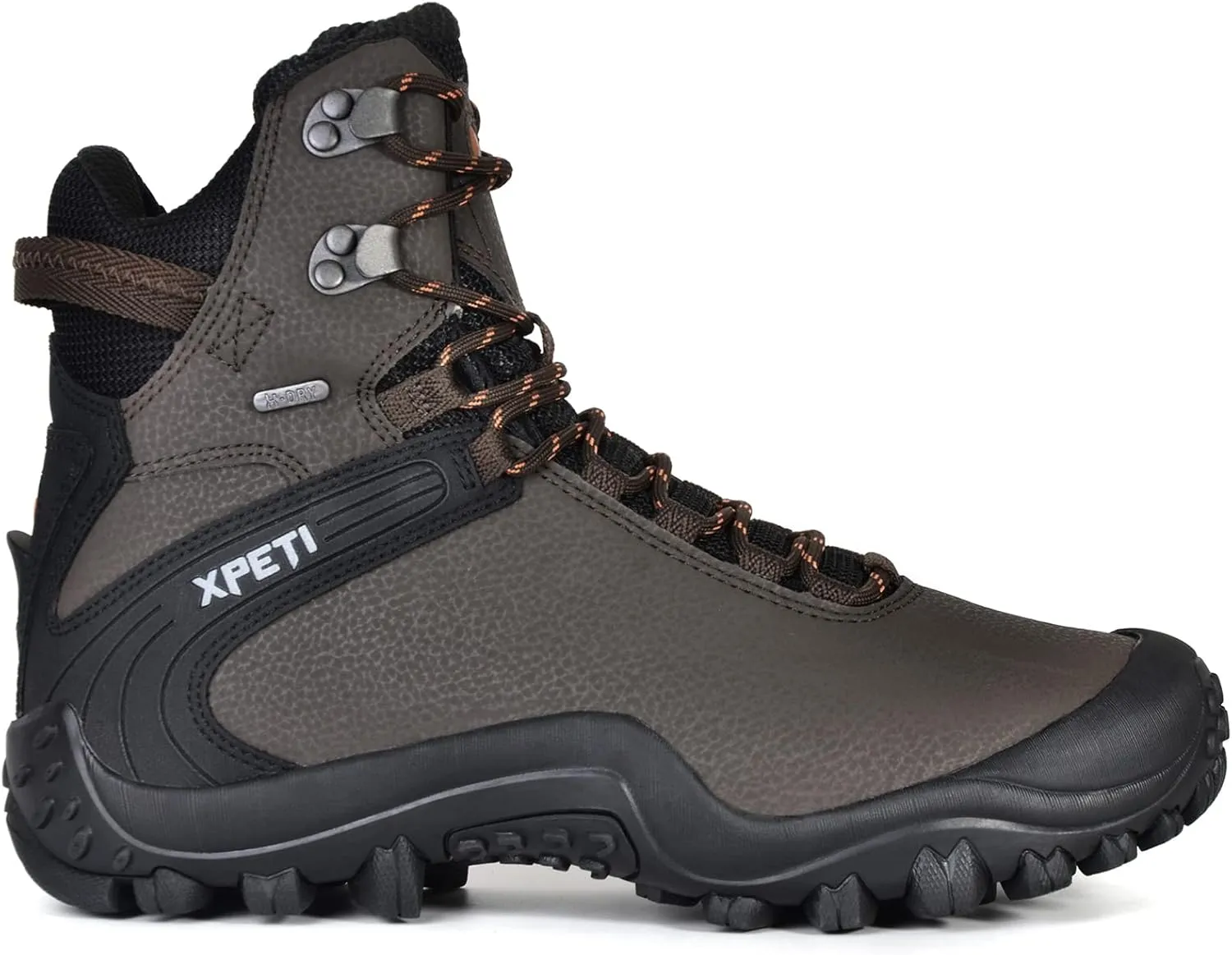 Men's High Top Waterproof Hiking Boots Outdoor Lightweight Ankle Shoes Trekking Trails GRAVEL