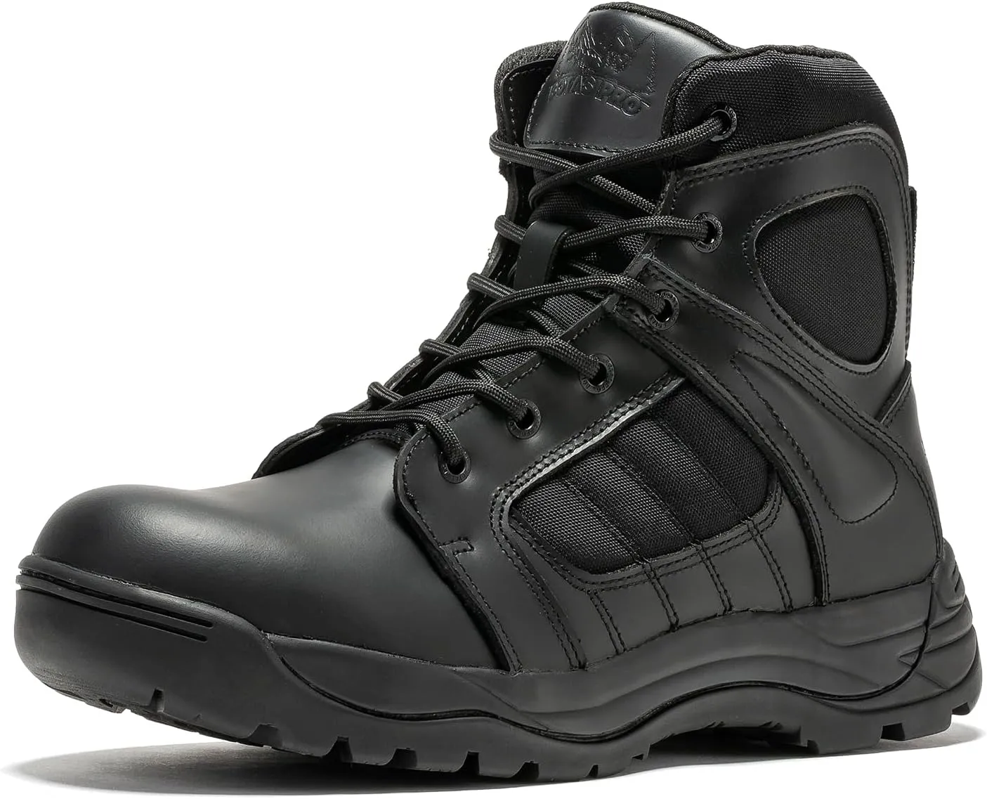 Mens Tactical Boots Side Zipper 6 Inch Lightweight Comfortable Military Tactical Boots Army Boot(BMP111)