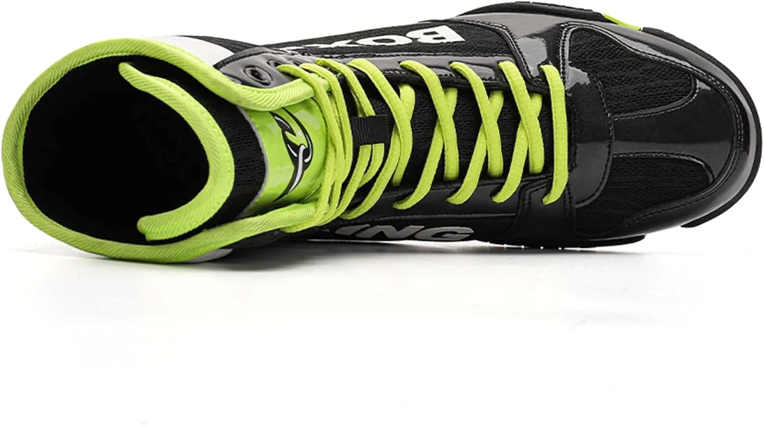 Men's Wrestling Boxing Shoes, Men's High Top Boxing Boots, All-Around Protection, Provides Stability, Breathable Mesh Upper, Sports, Fighting, Fitness, Weightlifting, Martial Arts