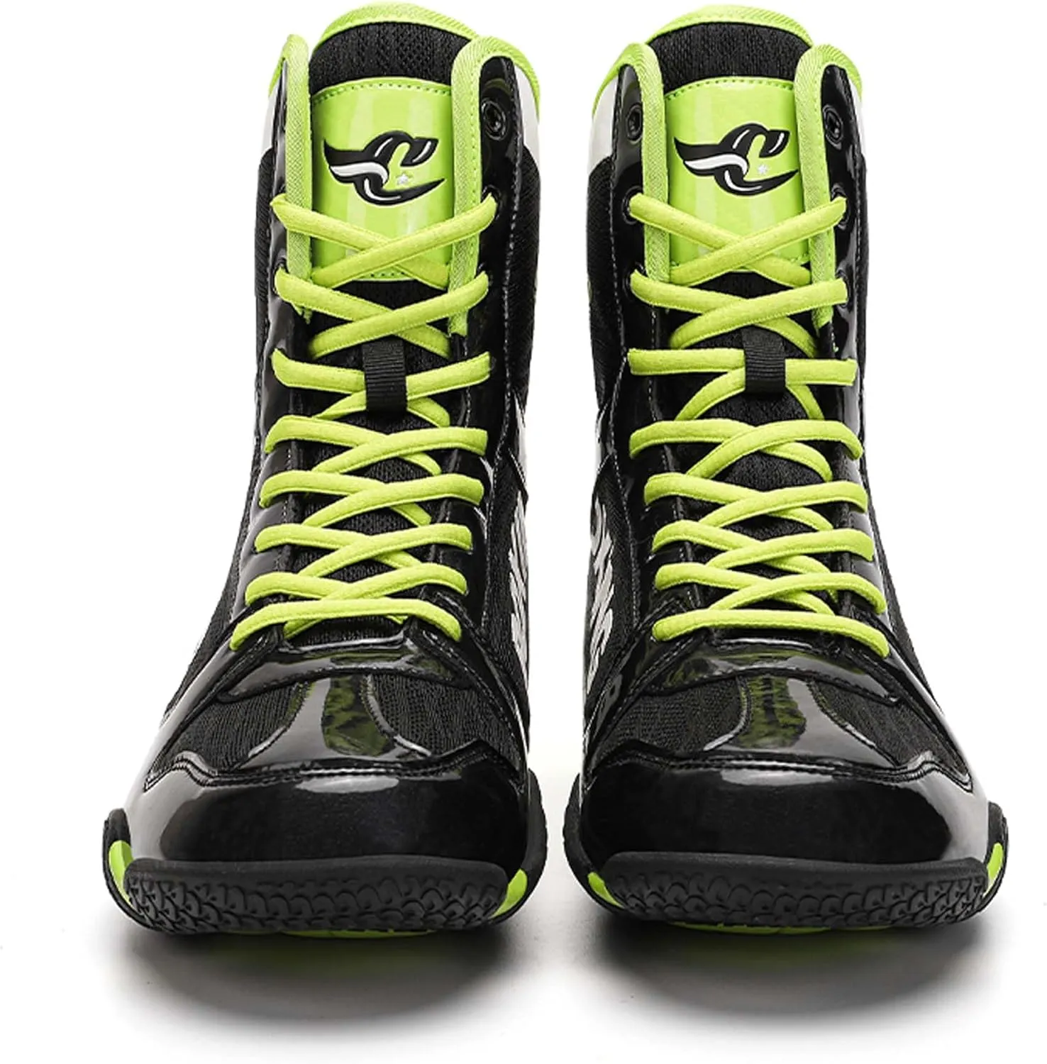Men's Wrestling Boxing Shoes, Men's High Top Boxing Boots, All-Around Protection, Provides Stability, Breathable Mesh Upper, Sports, Fighting, Fitness, Weightlifting, Martial Arts