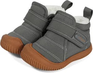 MK MATT KEELY Baby Winter Warm Shoes for Infant Boys Girls Toddler Plush Lining Snow Boots Soft Sole Non-Slip Walking Shoes Outdoor Faux Fur Booties